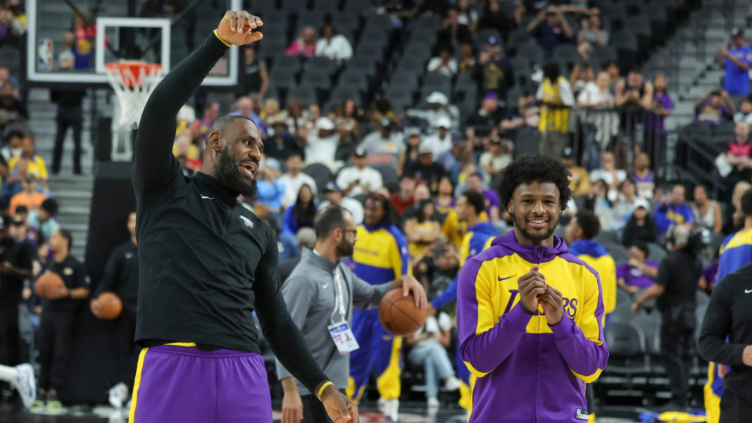 Ken Griffey Jr. y Sr. asistirán al posible debut histórico de Bronny y LeBron James: 'Es algo importante'
