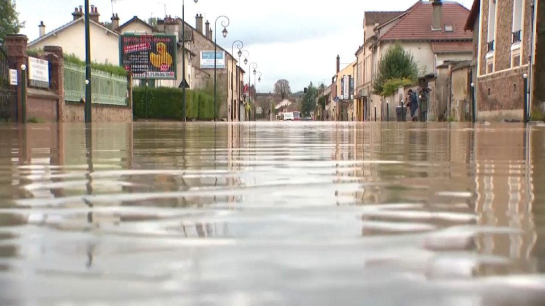 'Kirk' provoca inundaciones y daños en Francia y Bélgica
