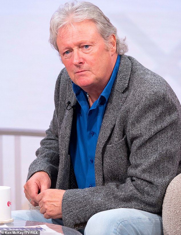 Charlie Lawson (en la foto) dijo que era una víctima aterrorizada mientras interpretaba al golpeador de esposas Jim McDonald en la pantalla.