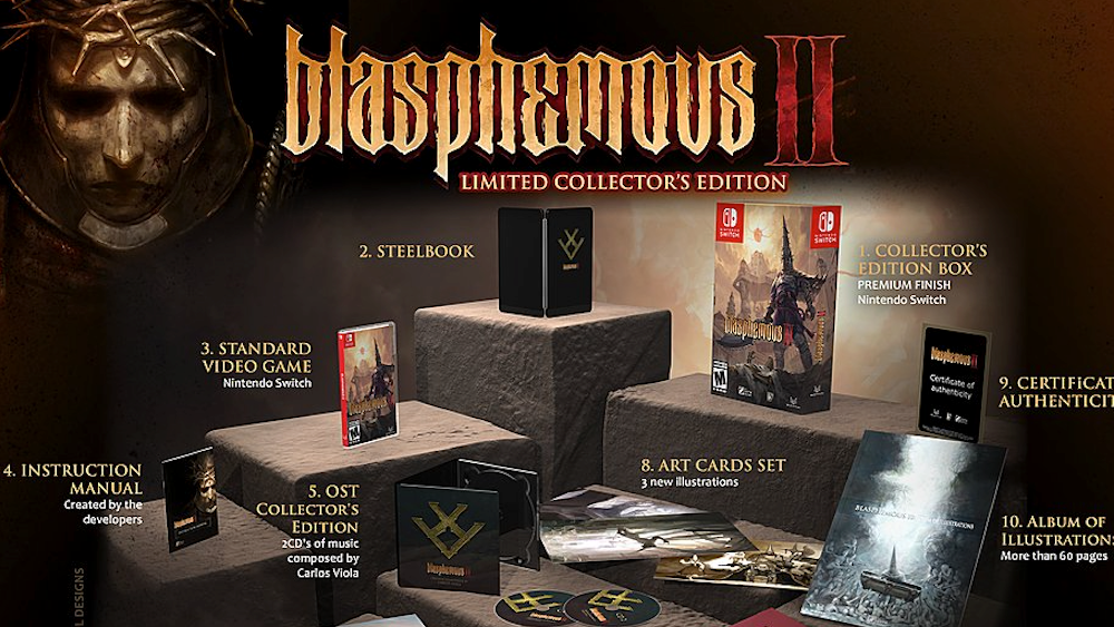 La nueva edición limitada de coleccionista de Blasphemous 2 obtiene un buen descuento para PS5 en Amazon
