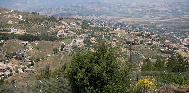 Israel-Lebanon border  credit: Shutterstock