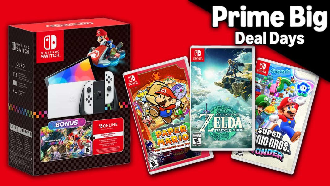 Las mejores ofertas de consolas, juegos y productos de Nintendo Switch antes de los Prime Big Deal Days
