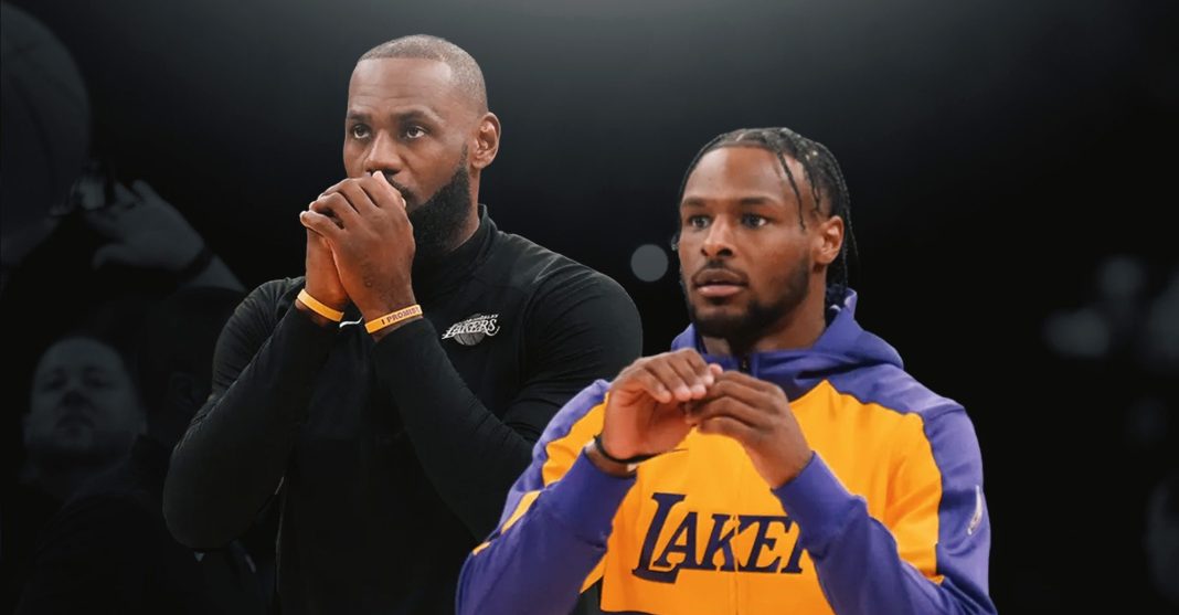 LeBron y Bronny demandados por provocar un accidente automovilístico
