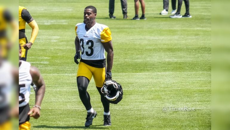 Aaron Shampklin Steelers 2024 Training Camp