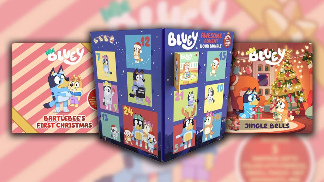 Los calendarios de adviento y los libros navideños de Bluey tienen descuento en Amazon
