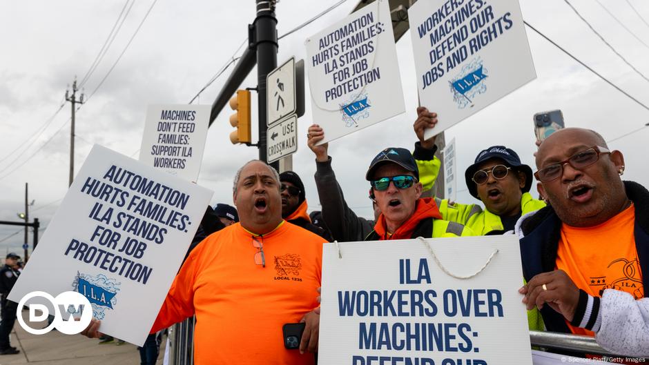 Los fabricantes de automóviles alemanes están nerviosos por la huelga de los trabajadores portuarios de EE. UU.
