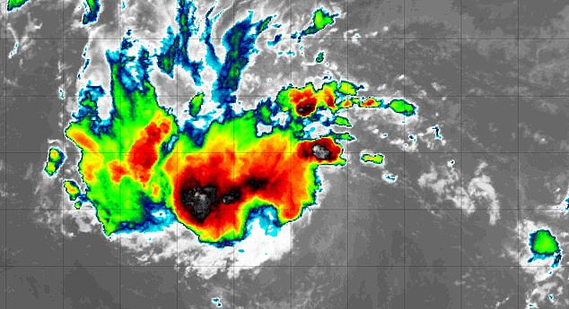 Hay un 30 por ciento de posibilidades de que Nadine se convierta en tormenta tropical en las próximas 48 horas y un 10 por ciento de posibilidades de que Oscar alcance niveles de tormenta tropical en ese mismo período.