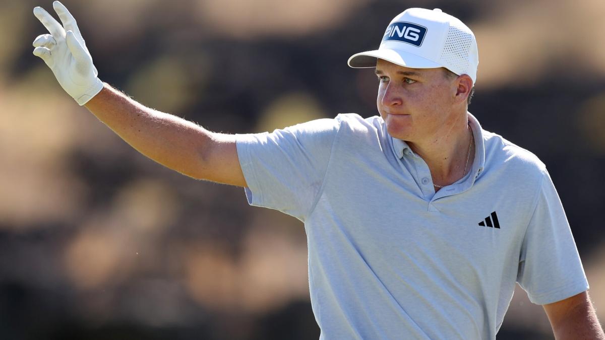 Matt McCarty busca su primera victoria en el PGA Tour en el tercer inicio de su carrera en el Black Desert Championship
