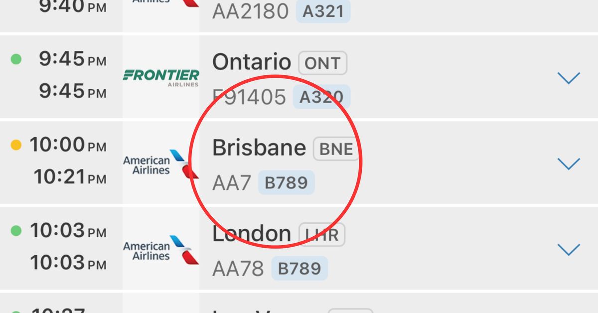 Millones de personas seguirán este vuelo a Brisbane
