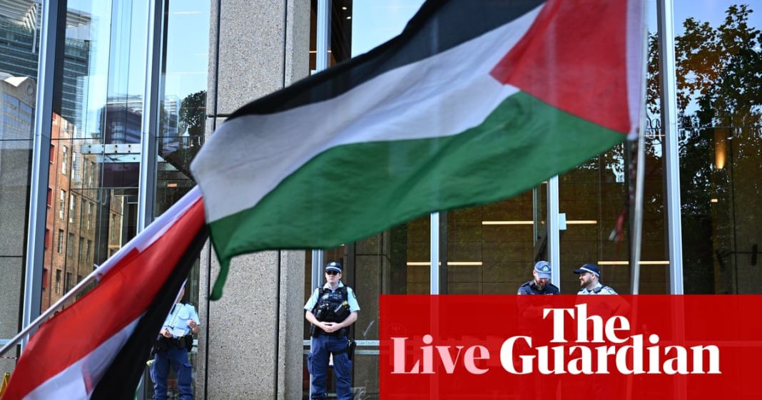 Noticias de Australia en vivo: manifestantes pro palestinos planean una vigilia el lunes mientras la fuerza de Nueva Gales del Sur promete vigilancia policial de 