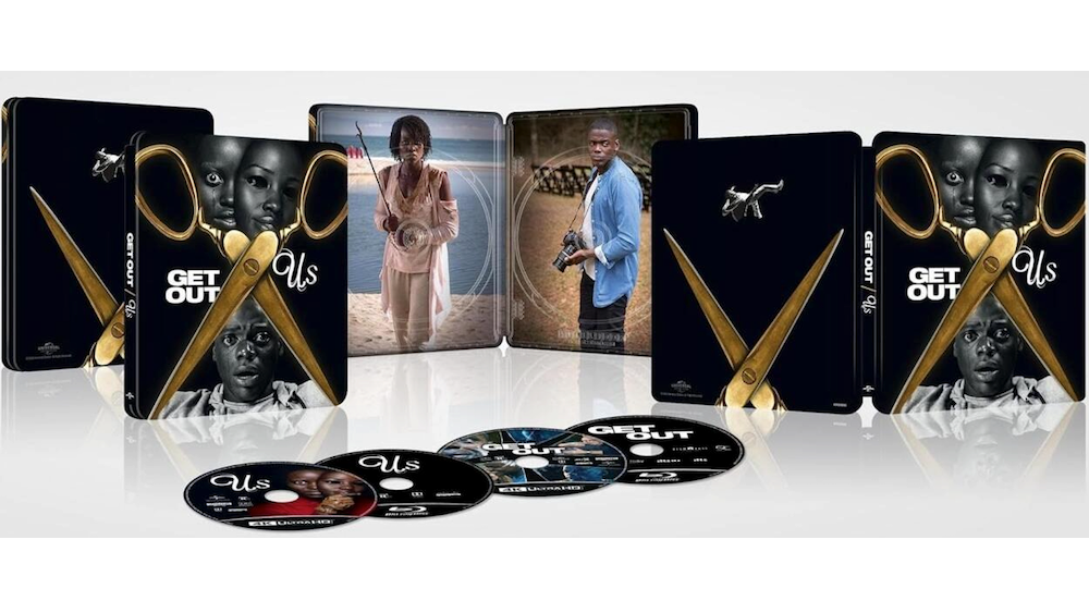 Ofertas de películas de Jordan Peele: Get Out And Us Steelbook 4K por $ 29, colección de 3 películas por solo $ 13
