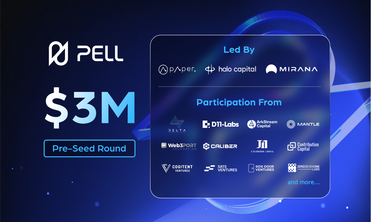 Pell Network obtiene una financiación de 3 millones de dólares para construir la red Omnichain DVS - CoinJournal
