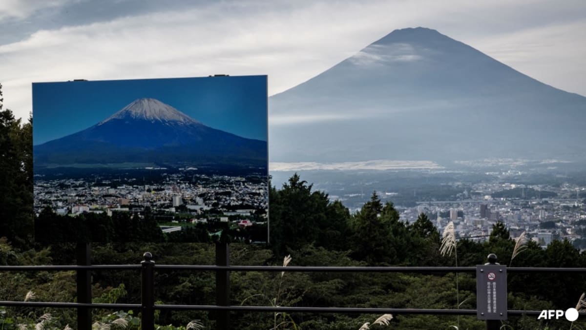 Previsión de nieve la próxima semana en el Monte Fuji, por fin
