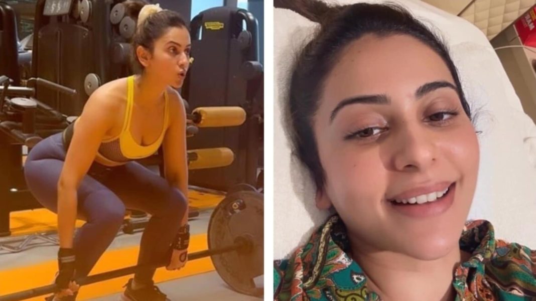 Rakul Preet Singh ofrece información actualizada sobre su salud después de sufrir una lesión durante el entrenamiento: 