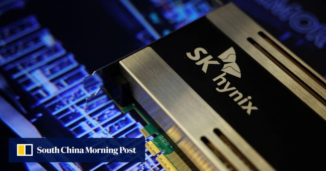 SK Hynix registra ganancias récord, eclipsando a Samsung en ventas de chips de IA
