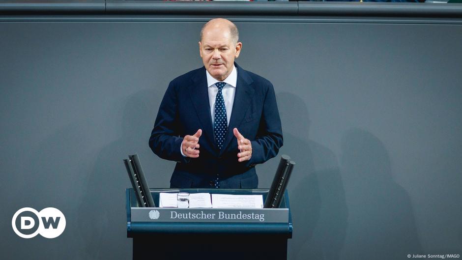 Scholz de Alemania afirma las exportaciones de armas de Israel en un amplio discurso
