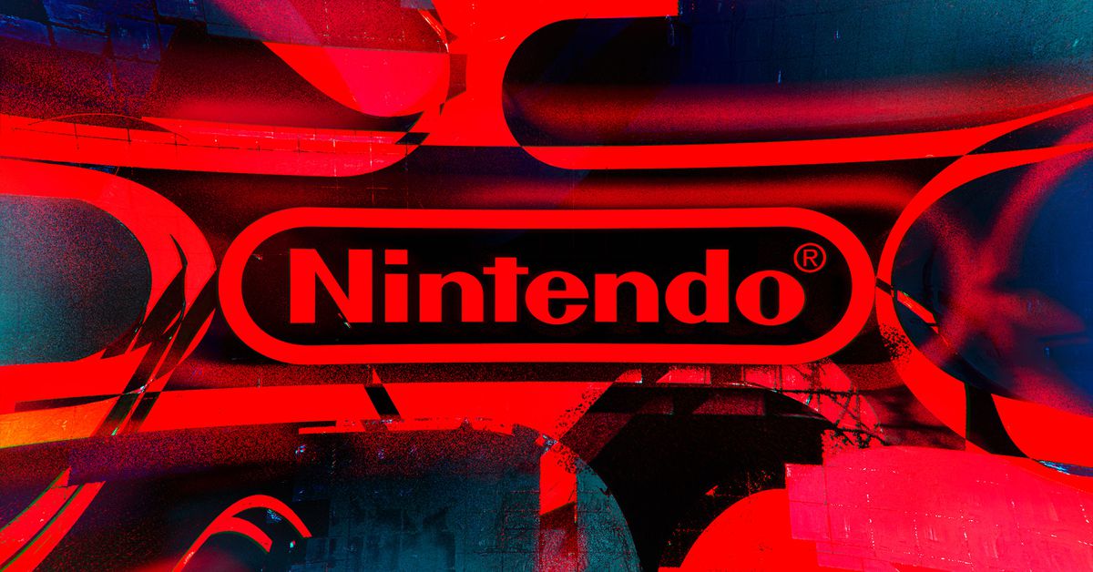 The Nintendo logo in black and red