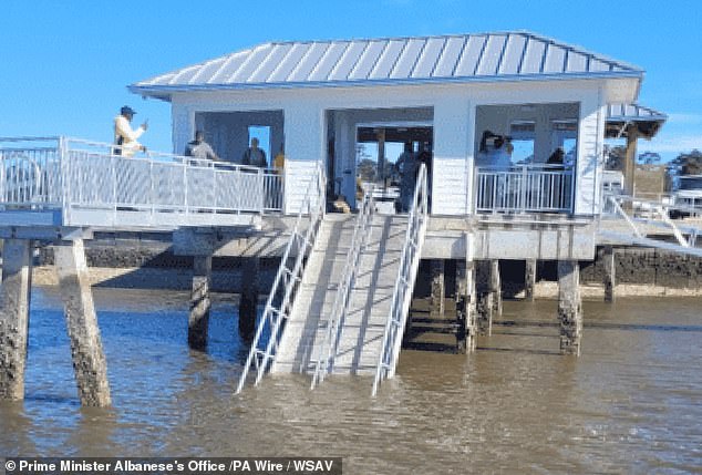 Siete personas han muerto tras el derrumbe de parte del muelle de un ferry en la isla de Sapelo, en Georgia