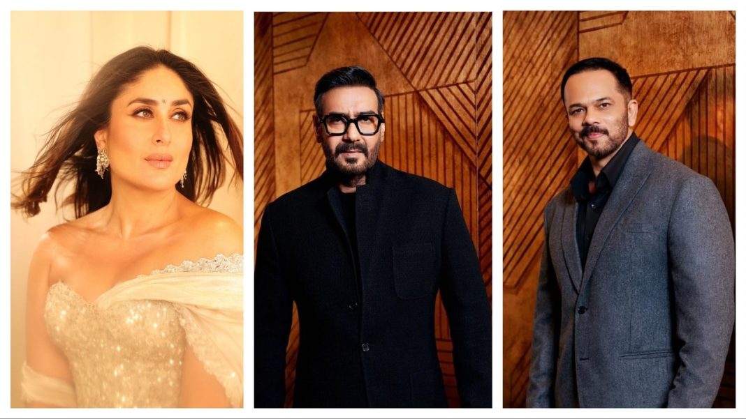 Singham Again está protagonizada por Kareena Kapoor, Ajay Devgn y Rohit Shetty para hacer Ravan Dahan en Lav Kush Ramleela de Delhi este año
