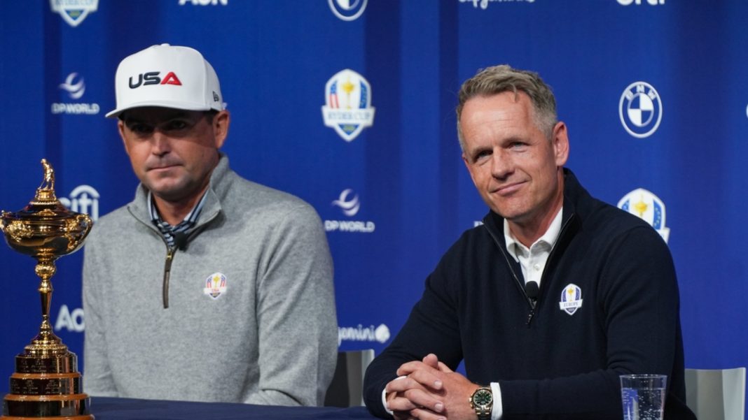 Un año antes de la Ryder Cup, los capitanes hablan sobre la formación de equipos y la prueba de Bethpage
