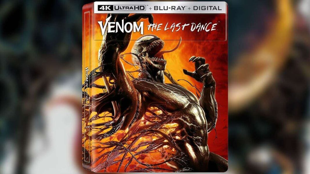 Venom: The Last Dance 4K Blu-Ray Steelbook Los pedidos anticipados están disponibles en Amazon
