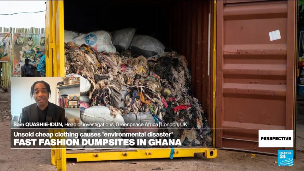 Vertederos de moda rápida en Ghana: Greenpeace denuncia el "desastre de salud pública"
