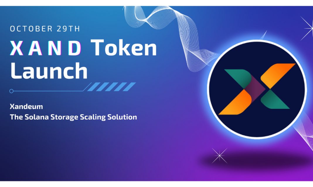 Xandeum confirma el lanzamiento del token XAND y xandSOL LST para el 29 de octubre - CoinJournal
