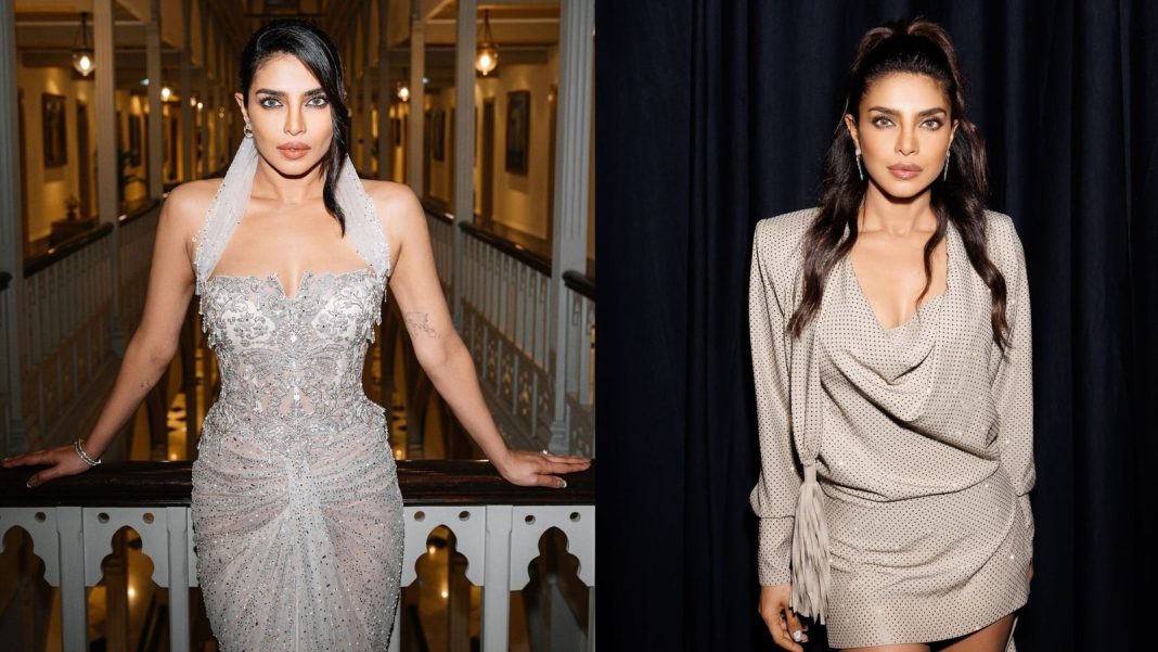 '¡Miau!': El look de Priyanka Chopra Jonas para su visita a la India hace que Internet recuerde sus días en Aitraaz y la moda
