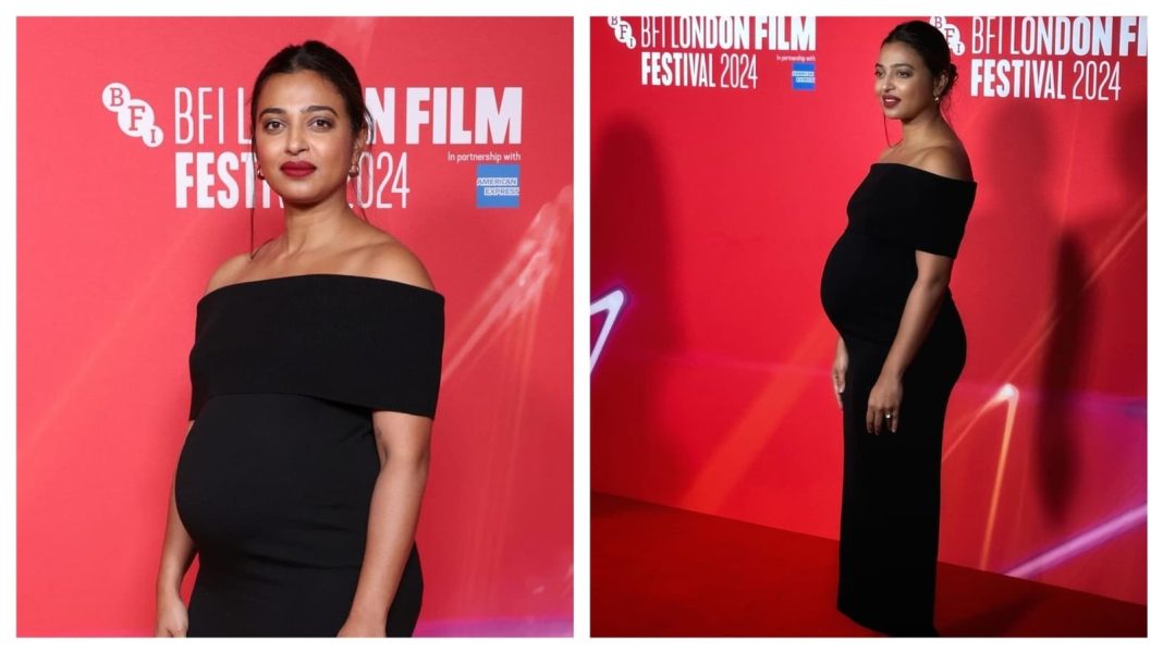 ¡Radhika Apte está embarazada! Actor estrena panza en la alfombra roja del BFI London Film Festival
