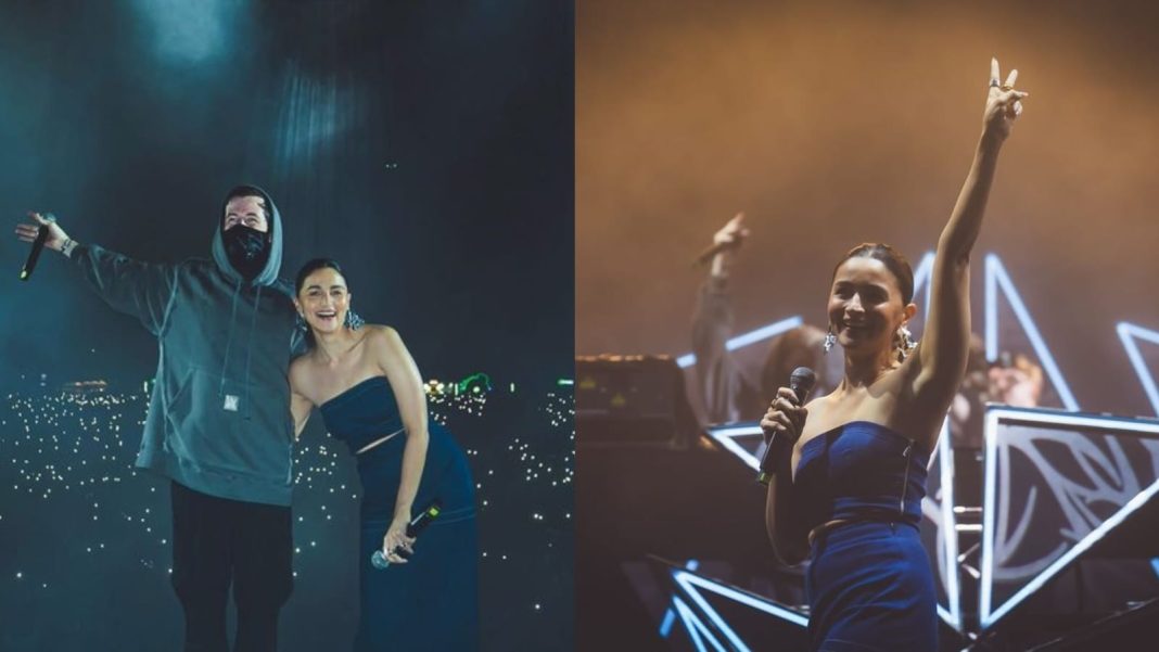 '¿Por qué está ella ahí?': Internet no logra entender el cameo de Alia Bhatt en el concierto de Alan Walker en Bangalore
