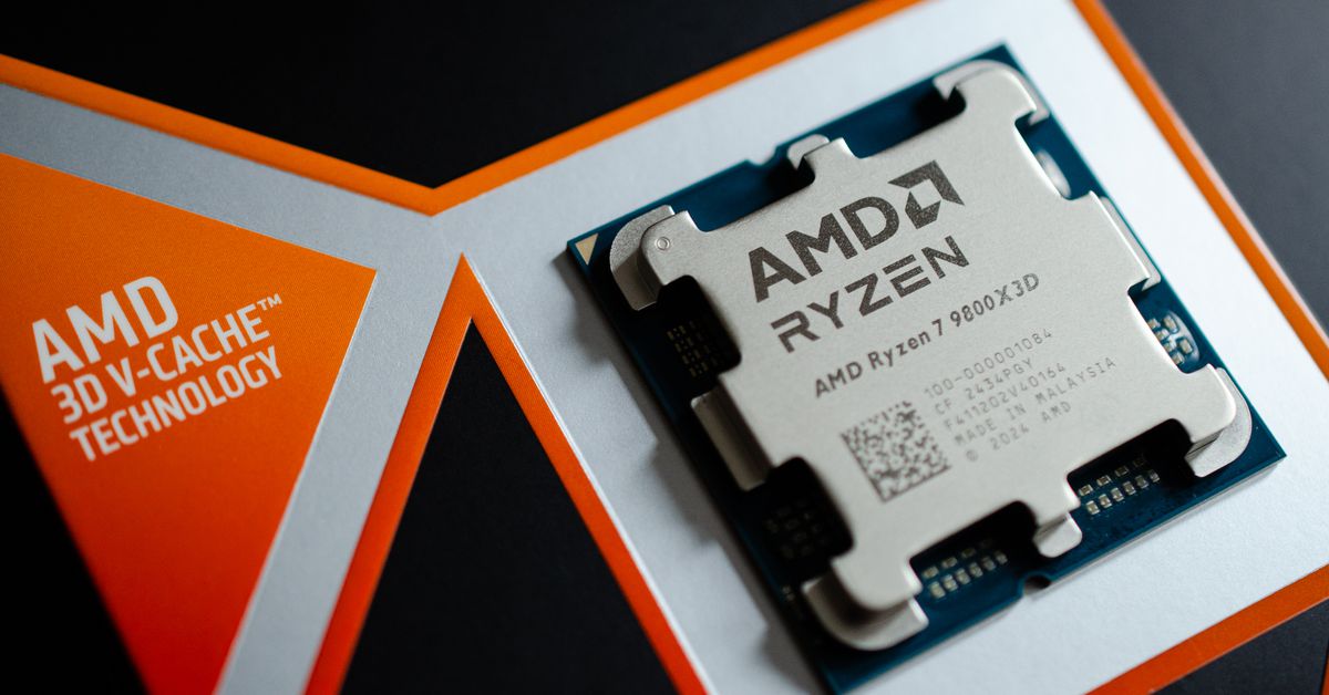 AMD’s Ryzen 7 9800X3D processor