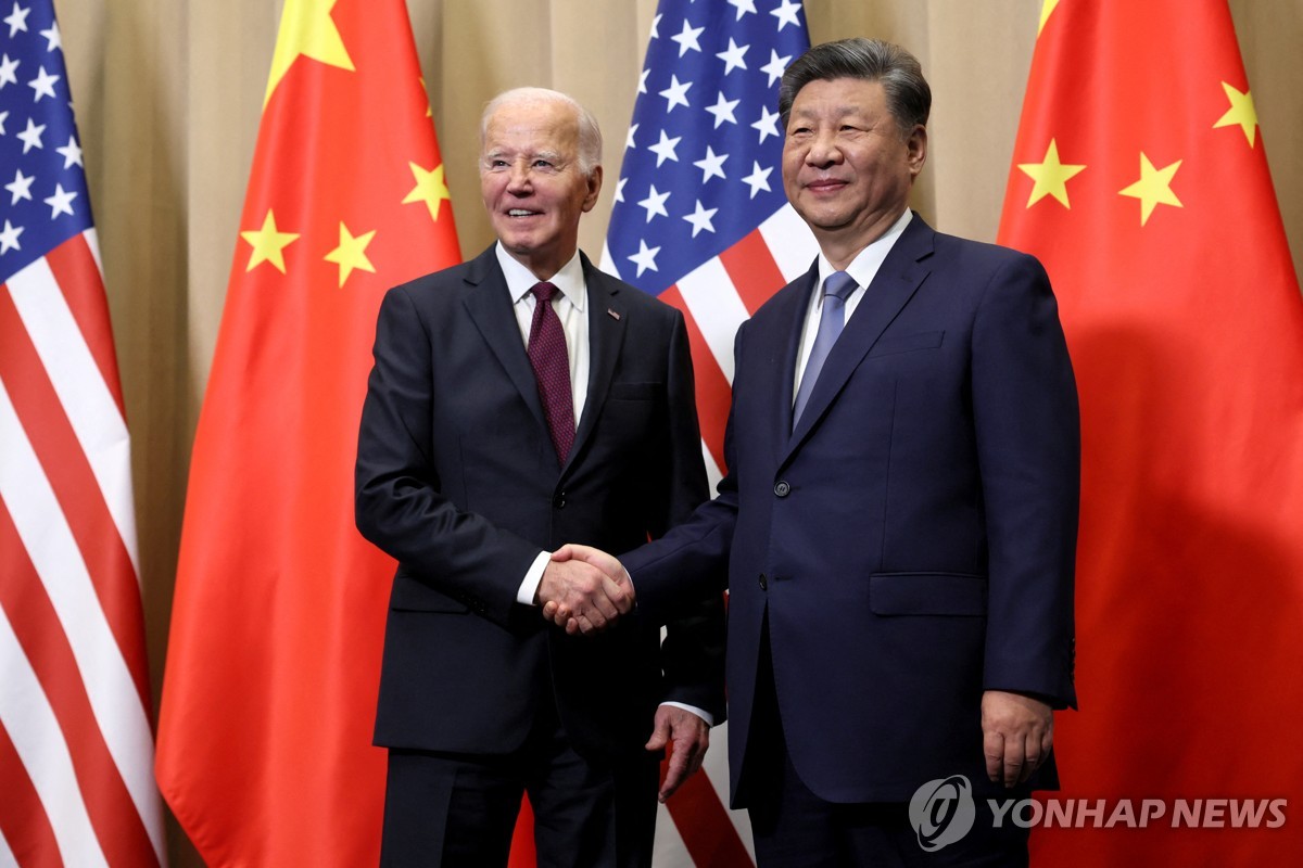 (LEAD) Biden calls on Xi to use China&apos;s clout to prevent N.K. troop dispatch to Russia, warns of N.K. provocations