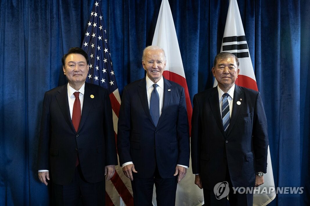 (LEAD) N. Korea warns of 'retaliatory response' over S. Korea-U.S.-Japan's summit agreement