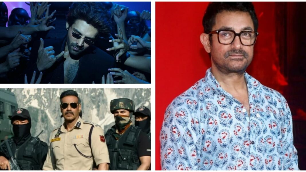 Aamir Khan le dice a Anees Bazmee que los creadores de Singham Again cometieron un 'error' al chocar con Bhool Bhulaiyaa 3
