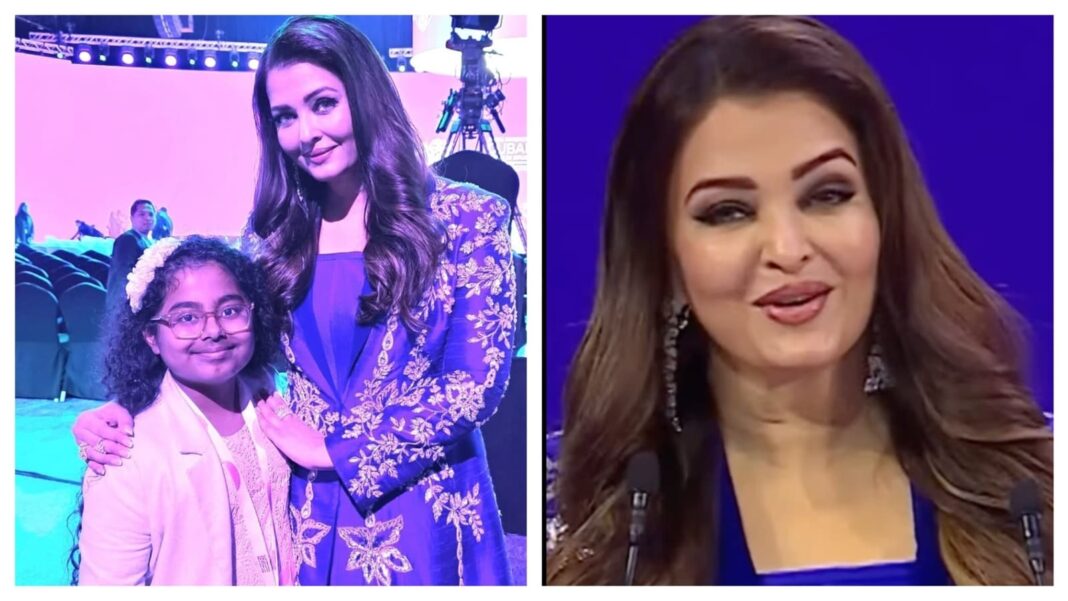 Aishwarya Rai brilla de azul en un evento de Dubai y sus fanáticos la llaman 