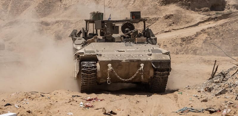 Merkava tank credit: IDF Spokesperson