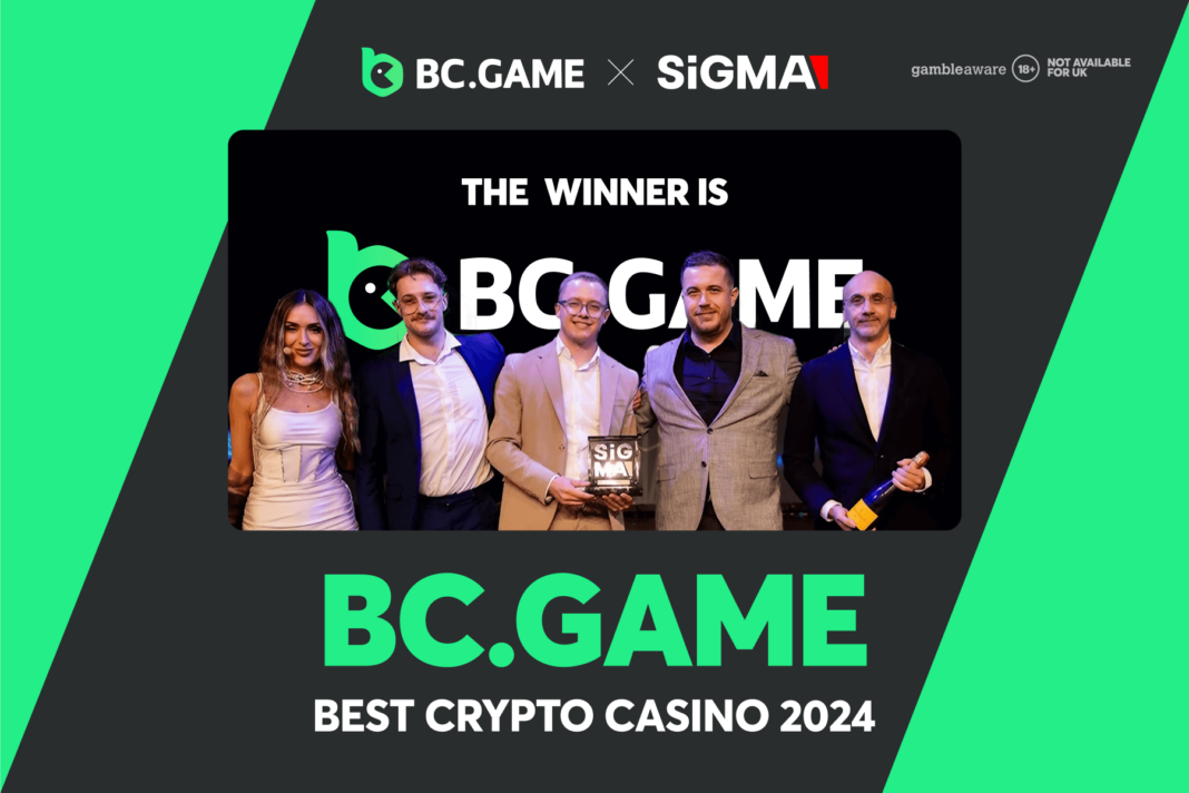 BC.GAME celebra su tercera victoria consecutiva en los SiGMA Global Gaming Awards con el premio al Mejor Crypto Casino de 2024 - CoinJournal
