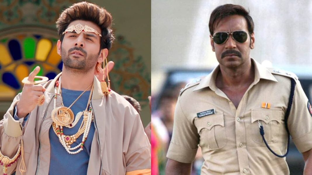 Bhool Bhulaiyaa 3 día 2 de recaudación de taquilla mundial: la película de Kartik Aaryan supera los 100 cr, todavía por detrás de Singham Again
