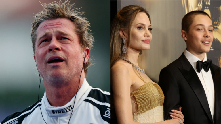 Brad Pitt cuestiona los motivos ocultos de Angelina Jolie para aparecer en la alfombra roja con su hijo Knox
