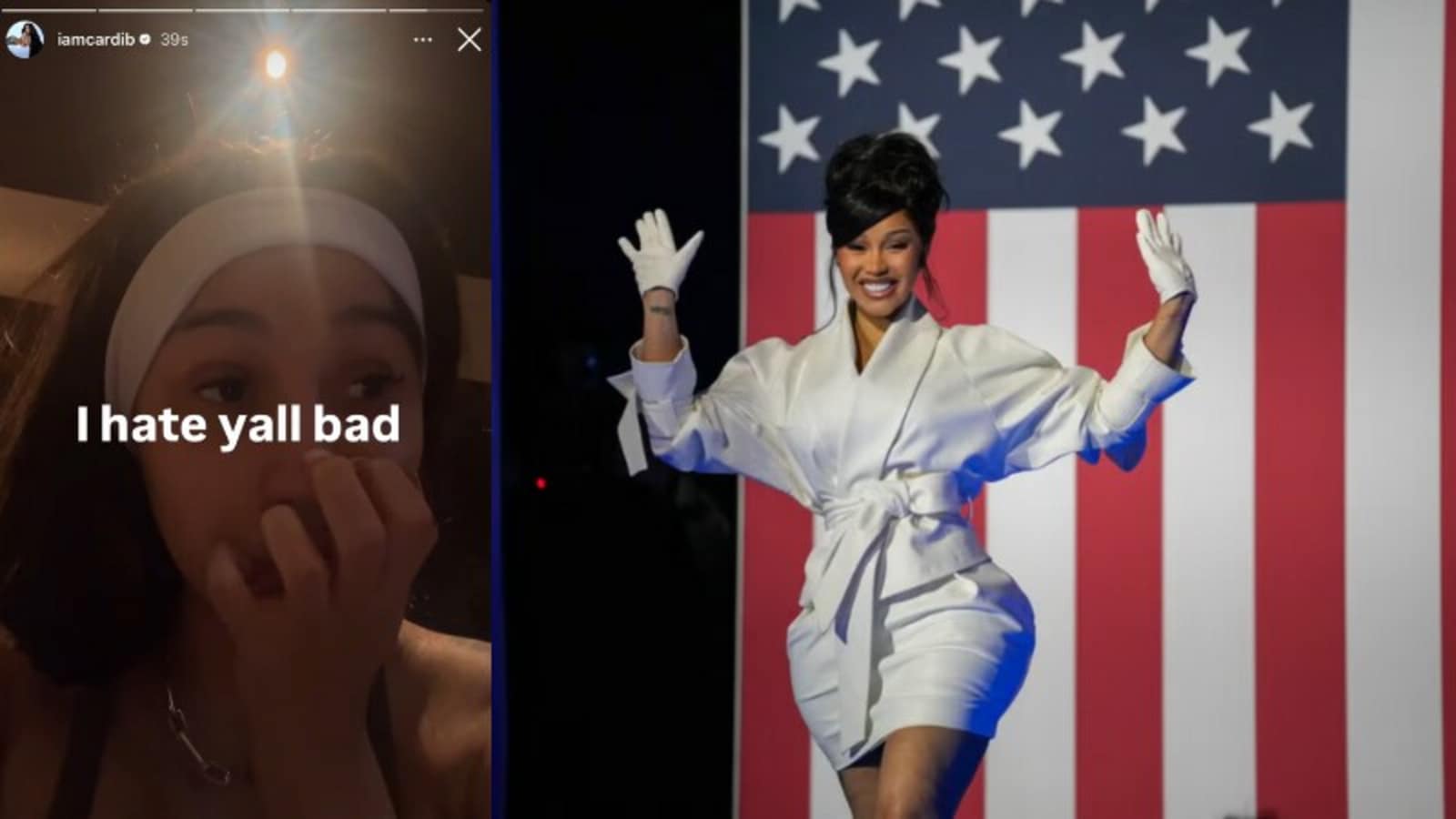 Cardi B, Jamie Lee Curtis, John Cusack y más celebridades critican a los votantes por la victoria de Donald Trump: "Los odio a todos"
