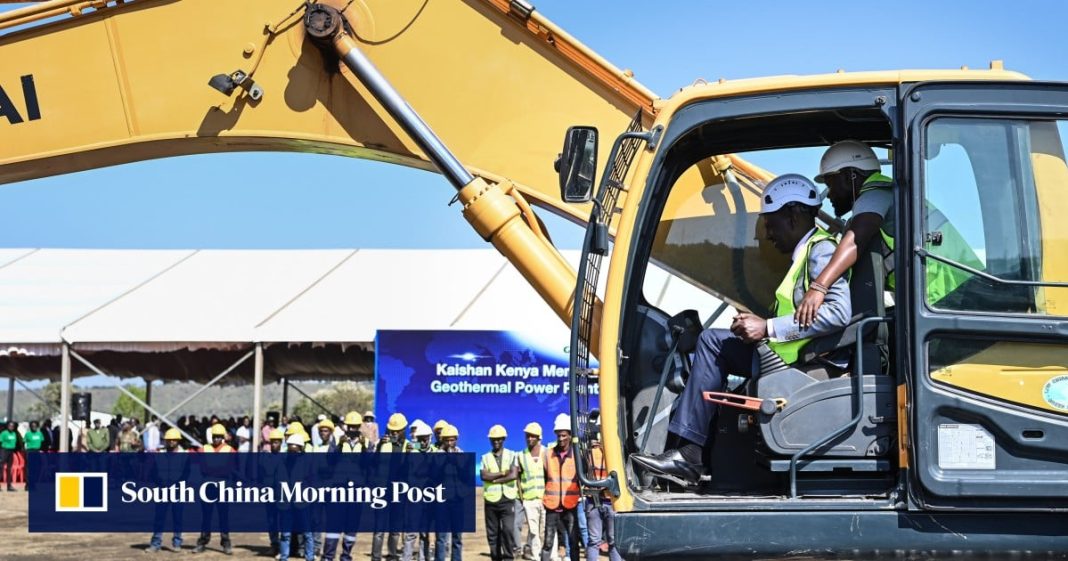 China comienza a trabajar en una planta de energía geotérmica en Kenia en medio del impulso a las energías renovables
