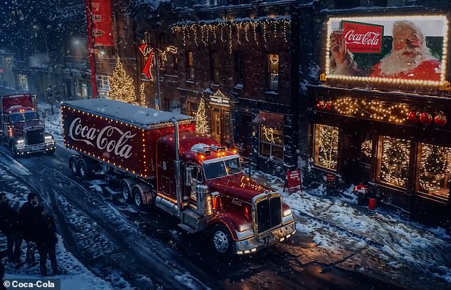 Se acercan las IA navideñas: Coca-Cola ha utilizado la inteligencia artificial para reinventar su icónico anuncio navideño de hace tres décadas