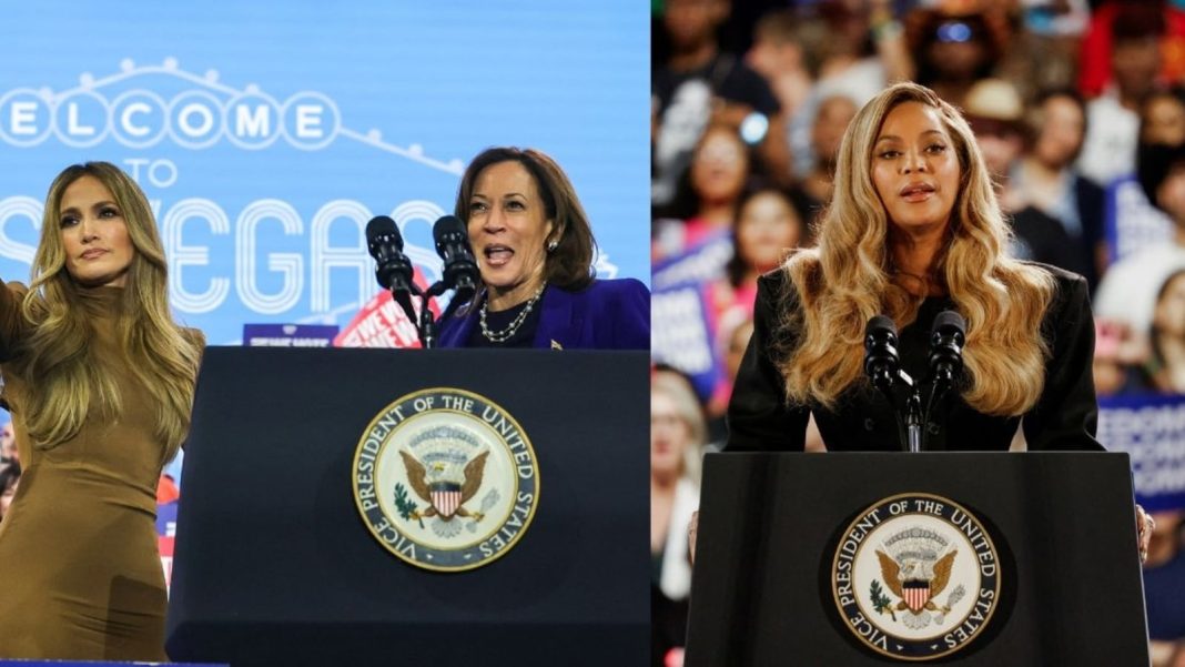 De Jennifer López a Lady Gaga, Beyoncé y más: lista completa de celebridades de Hollywood que respaldaron a Kamala Harris
