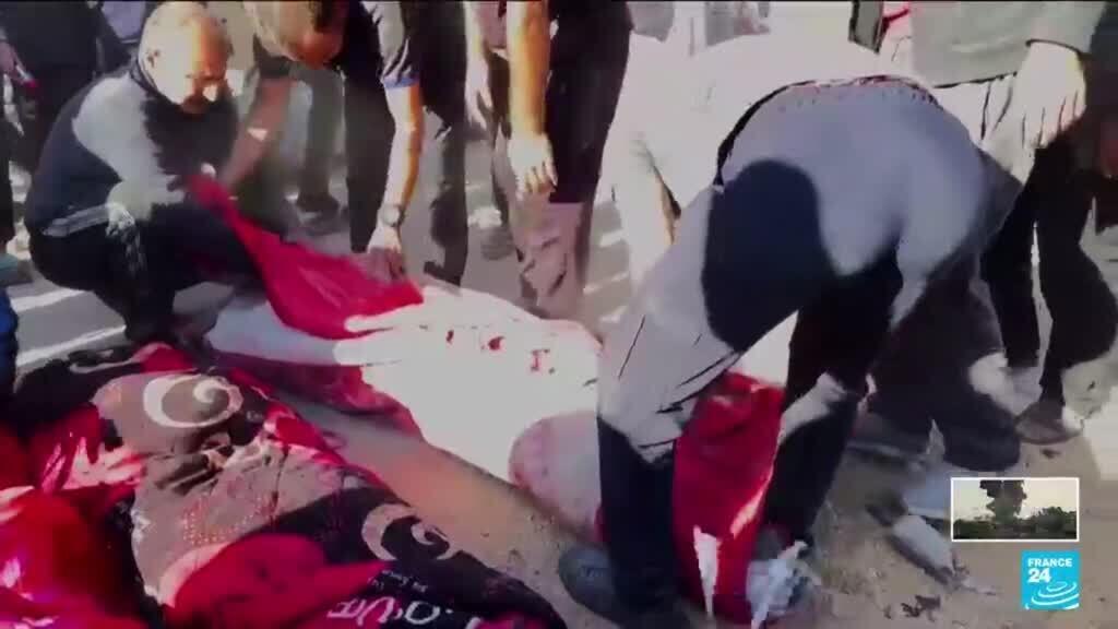 Decenas de muertos y heridos en ataques israelíes en Gaza
