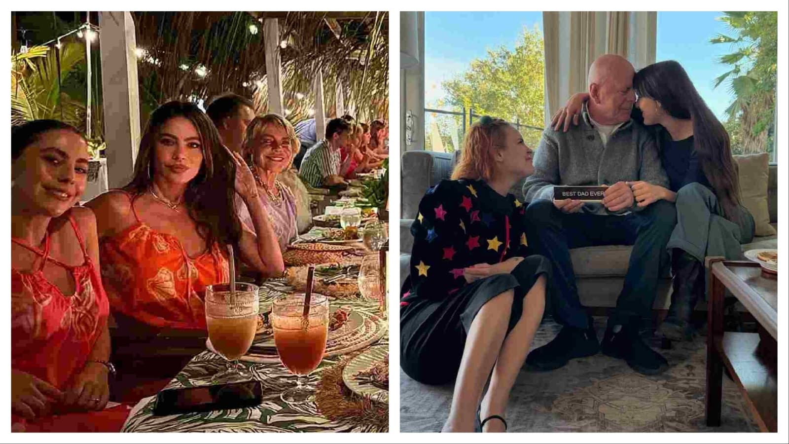 Desde Sofía Vergara hasta Lilly Collins, así celebraron las estrellas de Hollywood el Día de Acción de Gracias
