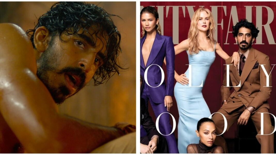 Dev Patel aparece en la portada de la revista Vanity Fair con las estrellas de Hollywood Nicole Kidman, Zendaya y Zoe Saldana.
