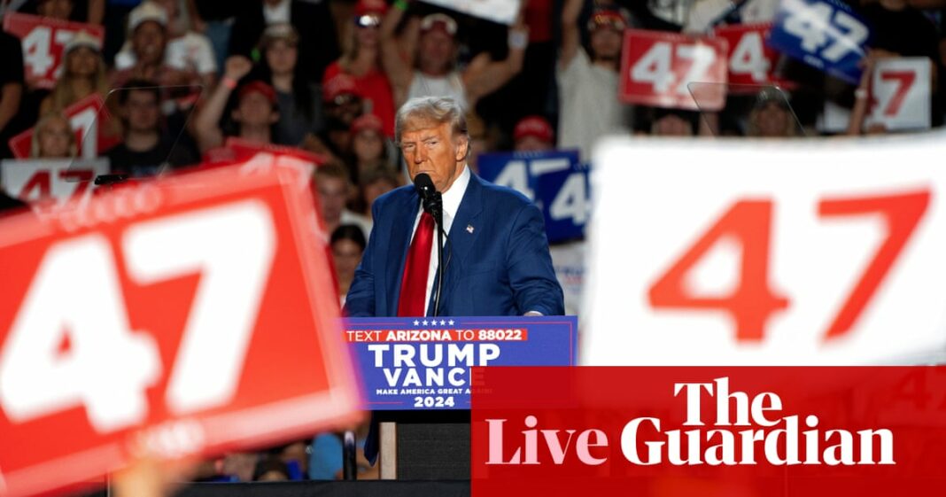 Donald Trump gana Arizona mientras la Cámara de Representantes de Estados Unidos se acerca al control republicano – US Political Live
