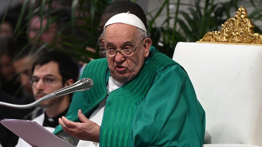 El Papa Francisco pide una investigación sobre el 'genocidio' en Gaza
