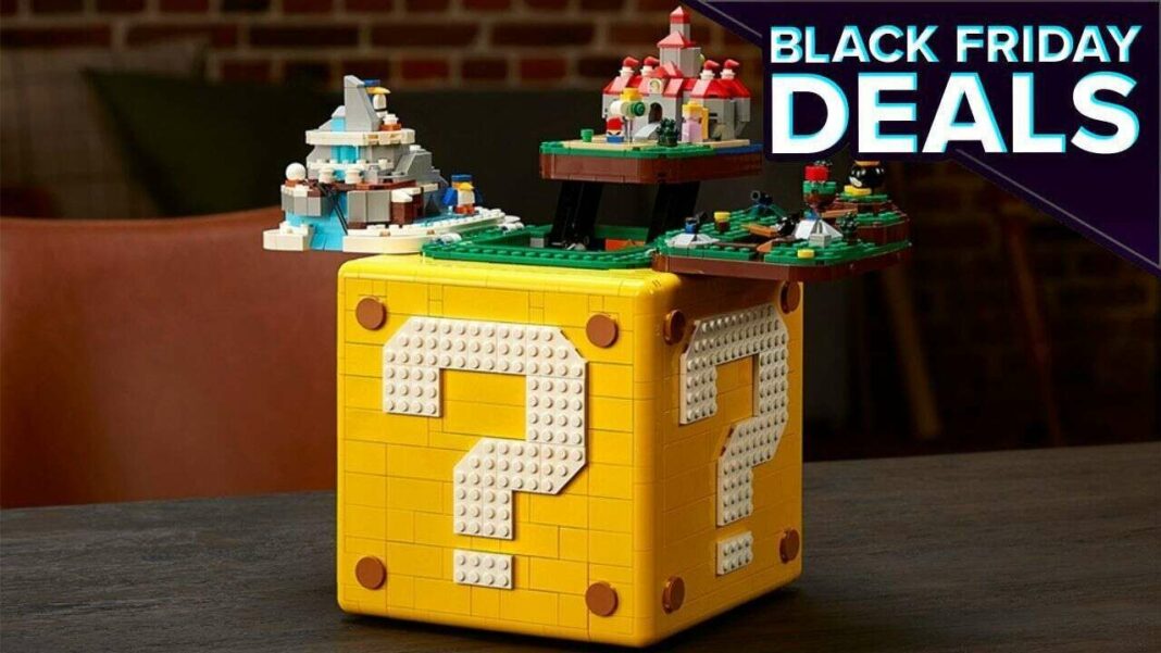 El conjunto de modelos de bloques de preguntas de Lego Mario obtiene una oferta de Black Friday en Amazon y Walmart
