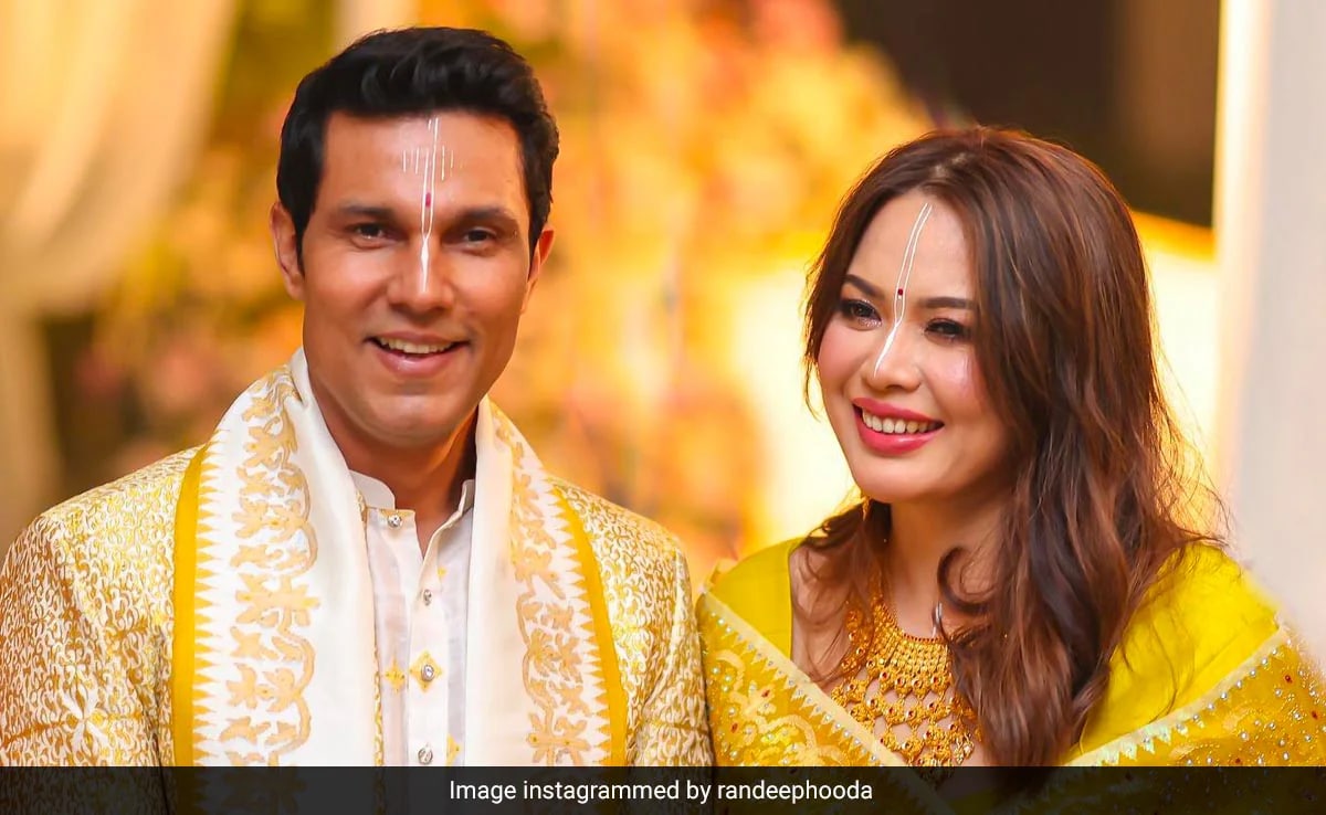 El deseo de Lin Laishram para su esposo Randeep Hooda en el primer aniversario de bodas lo es todo
